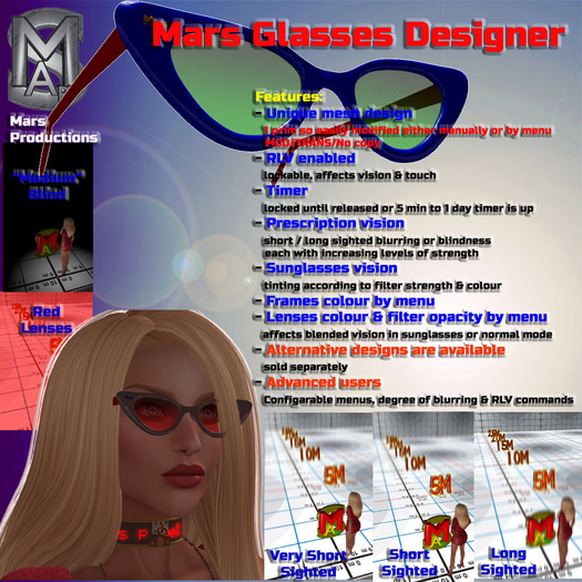 Mars Glasses (Designer)