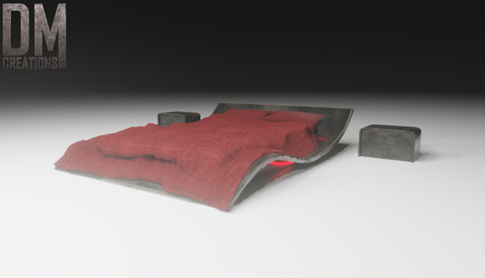 Corrugated Bed Full Perm Mesh