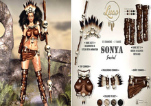 Luas Sonya Pauldrons Black