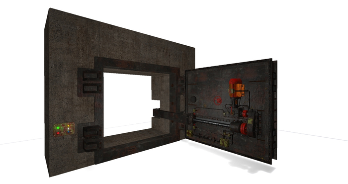 Big Bunker Door ZTV5 Mesh