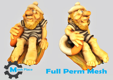 Mesh Place - Sailor at the Beach - Full Perm Mesh