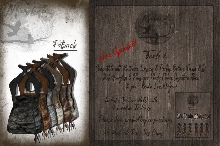 -Mansken- Talvi Dress (Fatpack)