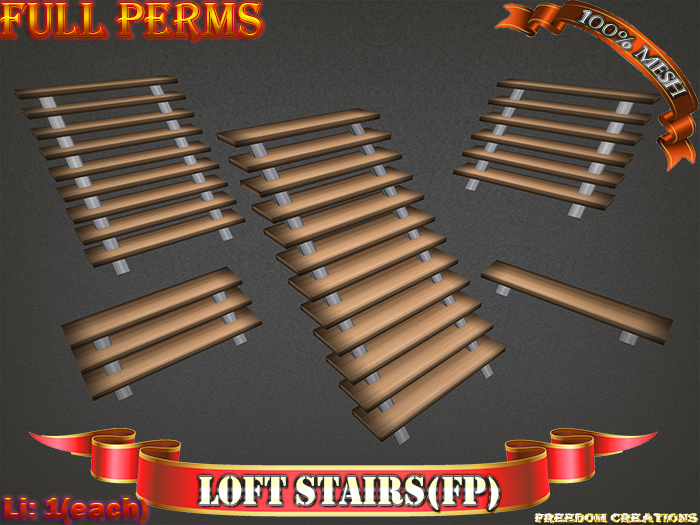 Loft stairs(FP)-Freedom creations