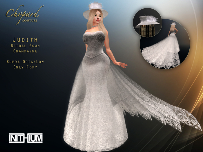 *Chopard Couture* Judith Bridal Gown - KUPRA Champagne