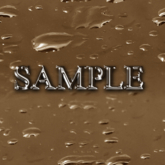 Zoy Texture [ Water Drop ] Seamless - Brown