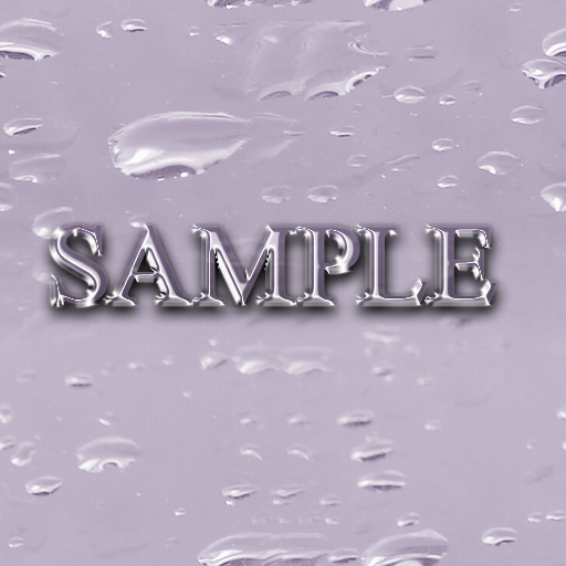 Zoy Texture [ Water Drop ] Seamless - Lavender