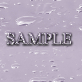 Zoy Texture [ Water Drop ] Seamless - Lavender