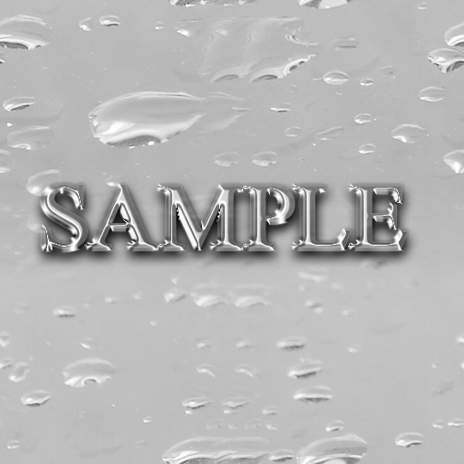 Zoy Texture [ Water Drop ] Seamless - Light Gray