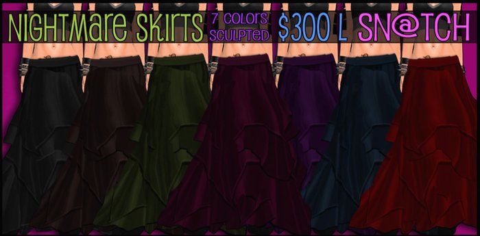 ::Sn@tch Nightmare Skirts:::