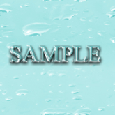 Zoy Texture [ Water Drop ] Seamless - Sky
