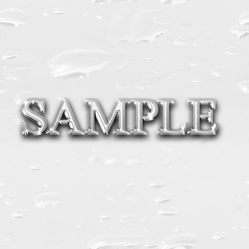Zoy Texture [ Water Drop ] Seamless - White