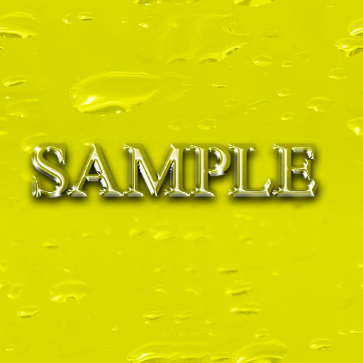 Zoy Texture [ Water Drop ] Seamless - Yellow