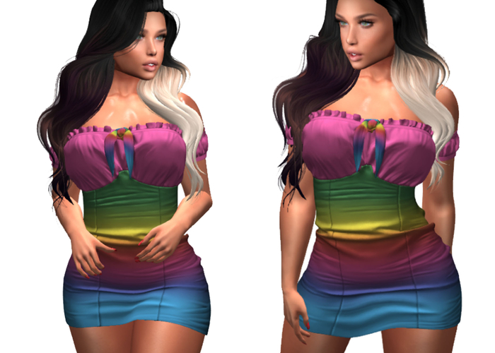Rainbow Dress