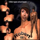 Robert - male skin 5x1