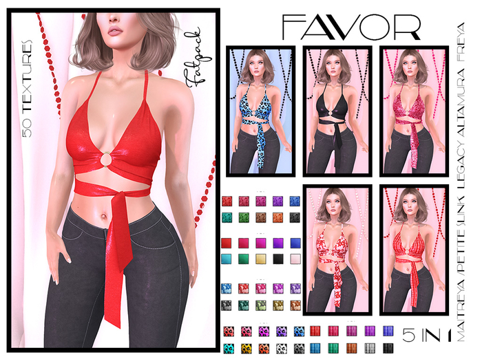 FAVOR - Alta Bralet Fatpack 