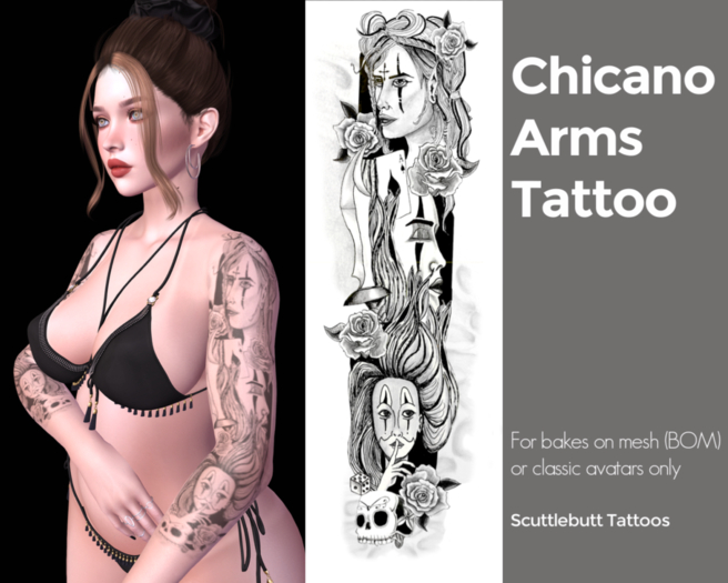 .::Scuttlebutt::. Chicano Arms Tattoo