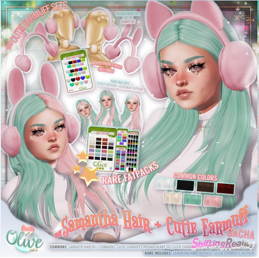 .Olive. the Cutie Earmuff Cat Set [Rez]