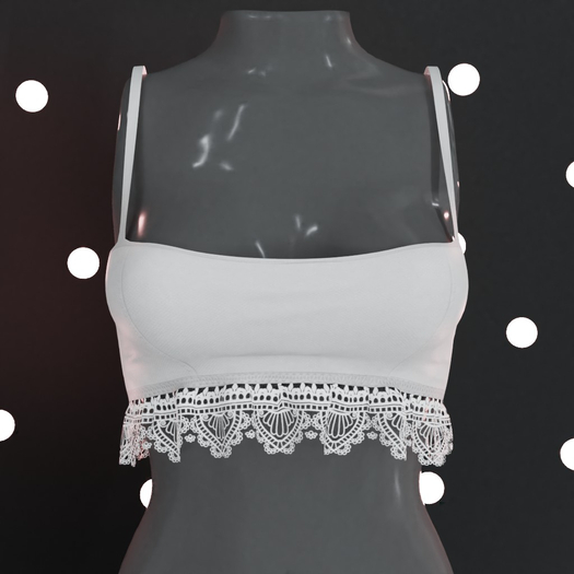 Palette - Ymke Top Solid [White]