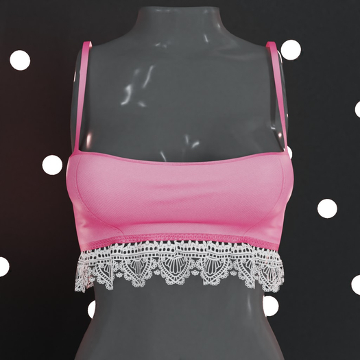 Palette - Ymke Top Solid [Hot Pink]