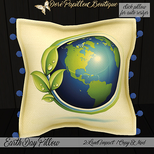 DPB Earth Day Pillow - No 7