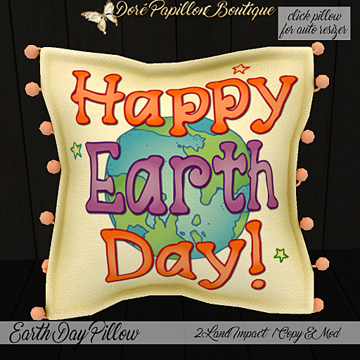 DPB Earth Day Pillow - No 10