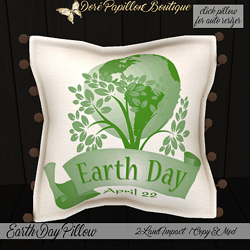 DPB Earth Day Pillow - No 19