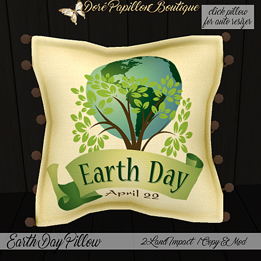 DPB Earth Day Pillow - No 20