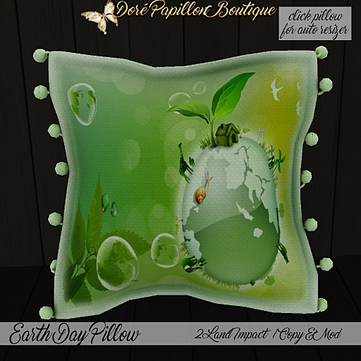 DPB Earth Day Pillow - No 22