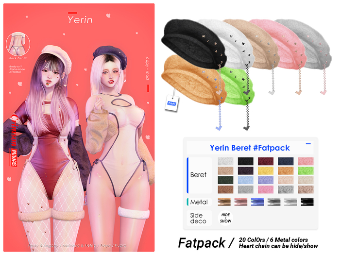 MIWAS + Yerin Beret #FATPACK