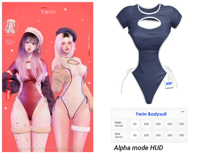 MIWAS + Yerin Bodysuit #Blue