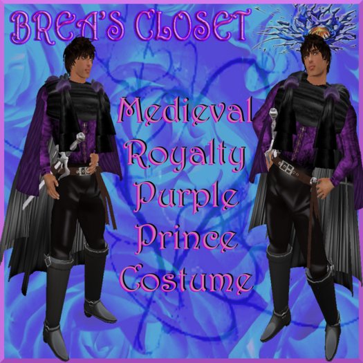 Brea's Medieval Royalty Purple Prince
