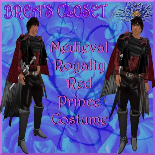 Brea's Medieval Royalty Red Prince