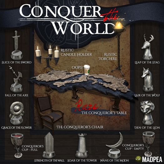 MadPea Conquer the World - The Fall of the Axe Piece