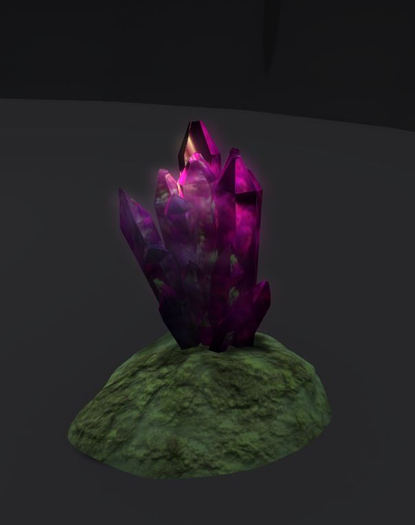 crystal with base 