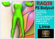[R39] PS Bodysuit Lime