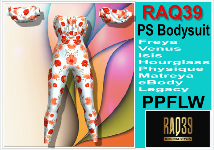 [R39] PS Bodysuit PPFLW