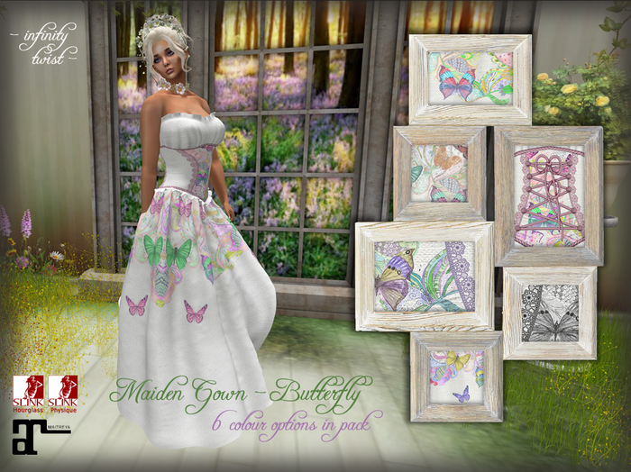 [Infinity Twist] Maiden Gown - Butterfly - 6 colours