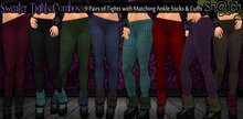:::Sn@tch Sweater Tights (Darks):::