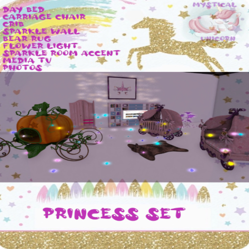 *M.U.*  Princess Carriage Set Hud