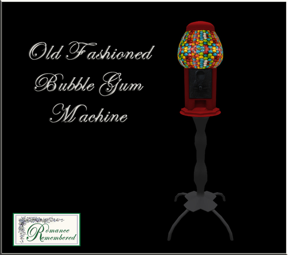 Old Fashioned Gumball Machine