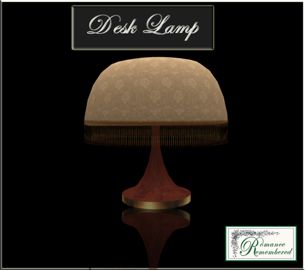 Shaded Lamp - Beaded