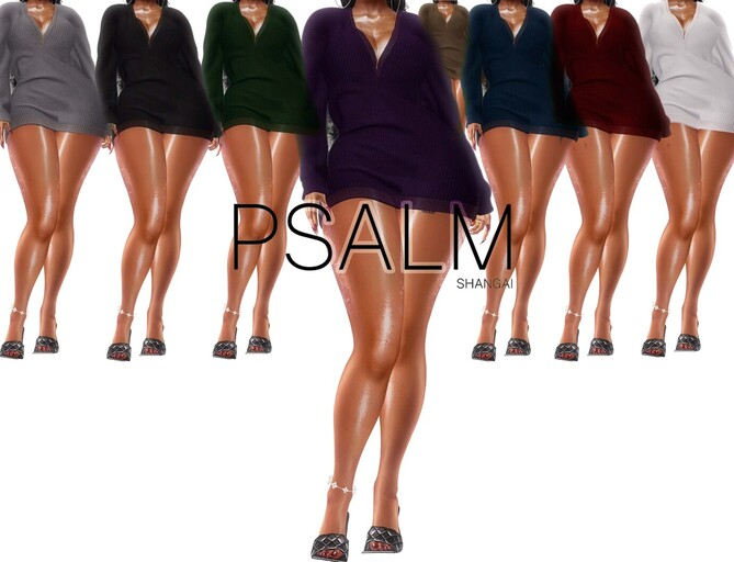 PSLM / Violett Dress / *MEGA-PACK*