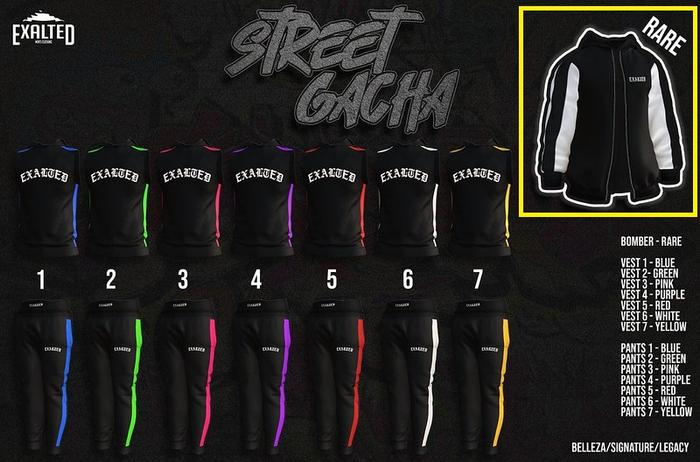 ExalteD - Street Gacha {Belleza} RARE