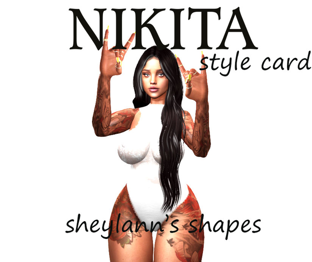 NIKITA SHAPE Genus + Kupra [sheylann's shapes]