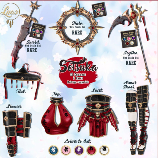 Luas Setsuka Sword RARE