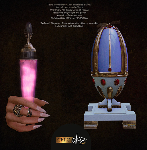 :::ChicChica::: Forever life potion Dispenser