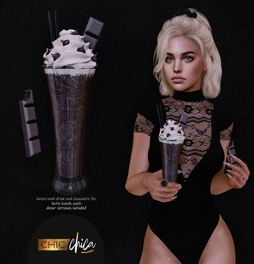 :::ChicChica::: Chocolate milkshake