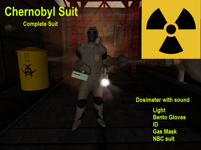 (WL) Chernobyl complete suit Bento (DUFFLE BAG)