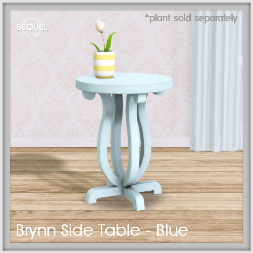 Sequel - Brynn Side Table - Blue