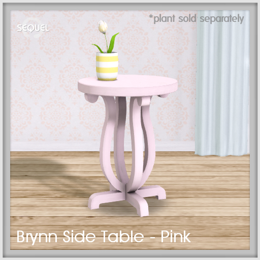 Sequel - Brynn Side Table - Pink